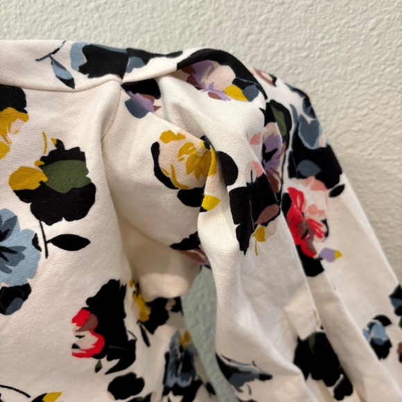 Ann Taylor Multicolor Floral Long Sleeve Pullover Top Size Medium - Picture 3 of 6